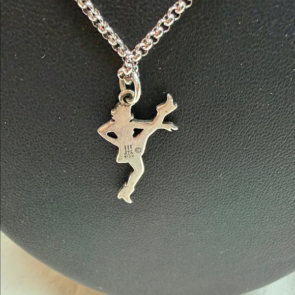 James Avery Retired Ballerina Ballet Point Dance Shoes Charm  Retired James  Avery Sterling Silver Dancer Charm Necklace Cable Chain